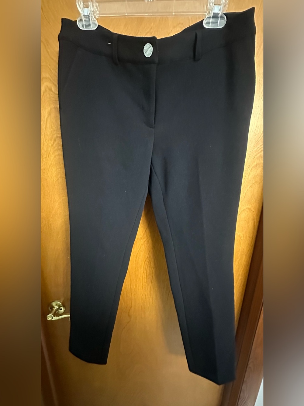 MICHAEL Michael Kors Black Skinny Dress Pants